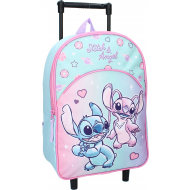 Lilo en Stitch Sweet But Spacey 3D Rugzaktrolley - 9,1L - Roze - Merk Disney - Inhoud 9,1 l - Kleur Roze