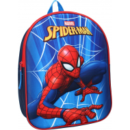 Spider-Man Never Stop Laughing 3D Sac à Dos - 9,1L - Bleu - Marque Marvel - Couleur Bleu - Contenu 9,1 l