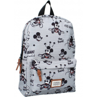 Mickey Mouse That One Friend Rugzak - 6,8L - Grijs - Merk Disney - Kleur Grijs - Inhoud 6,8 l