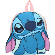 Lilo en Stitch Fluffy Friends 3D Rugzak - 7,7L - Blauw - Merk Disney - Kleur Blauw - Inhoud 7,7 l