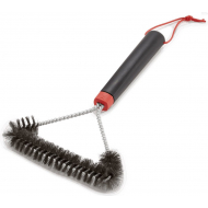 Weber Brosse à Grillades  - Trois Côtés - 30cm - Acier - Noir - Marque Weber