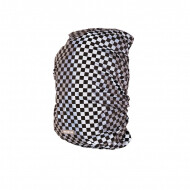 Wowow Couverture De Sac à Dos Réfléchissante Chess - Imperméables - 20L/25L - Noir/Blanc - Marque Wowow