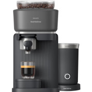Pack Philips Baristina avec Mousseur à Lait - BAR303/60 - Machine à Expresso - Noir