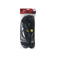 Elastieken snelbinder 10 mm x 10 m zwart - Topper - Nieuw sinds 12/09/2022
