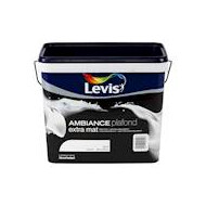 Ambiance plafond wit 5 L - Merk Levis - Afwasbaar Ja - Verfbasis Watergedragen - Geschikt voor Binnen - Toepassing Plafond - Inhoud 5 l - Glansgraad Mat