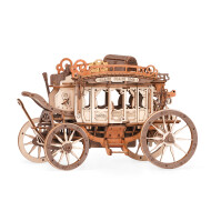 ROKR Carrosse Boîte à Musique AMKA1 Puzzle 3D en Bois - 199 Pièces - Age à partir de 14 jaar