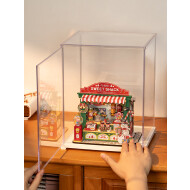 Rolife Protection Anti-Poussière pour Miniatures DF05L - Intérieur 205x177x264mm - Transparent - Age à partir de 3 ans