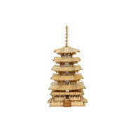 Rolife Pagode à Cinq Étages TGN02 Puzzle 3D en Bois - 275 Pièces - Age à partir de 14 jaar