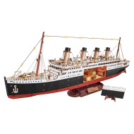 Rolife Eternal Atlantic Voyager TGL02 Puzzle 3D en Bois - 433 Pièces - Age à partir de 14 jaar