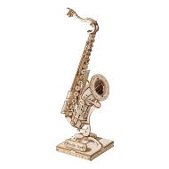 Rolife Saxofoon TG309 3D Houten Puzzel - 136 Stuks - Leeftijd vanaf 8 jaar