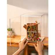Rolife Vitrine pour Miniatures DF06L - Intérieur 230x230x292mm - Transparent - Age à partir de 3 ans