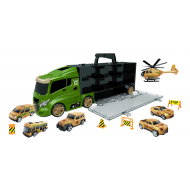 Koffer vol legervoertuigen - Merk DDD Toys - Leeftijd vanaf 3 jaar