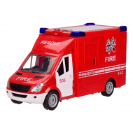 Beautiful City Brandweerwagen - Licht en Geluid - Schaal 1:16 - Merk DDD Toys - Leeftijd vanaf 3 jaar