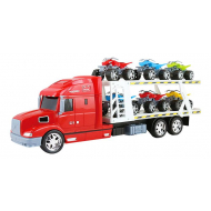 Transporter truck moto - Merk DDD Toys - Leeftijd vanaf 3 jaar
