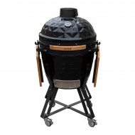 Outr Kamado Barbecue Large Diamond 56 - 114x130x73cm - Noir - Nouveau depuis 11/03/2024 - Marque Outr - Type de barbecue Kamado