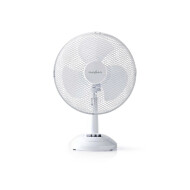 Nedis Tafelventilator - Ø300mm - 35W - 3 Vitesses - blanc - Marque Nedis - Couleur Blanc
