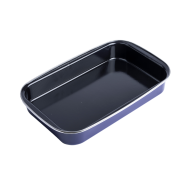 BK Fortalis Plat à Rôtir/Plat à Four - Ø40cm - Acier - Bleu - Marque BK - Couleur Bleu - Matériel Acier