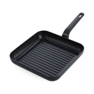 GreenPan Essence Grillpan - Vierkant - Ø28cm - Aluminium - Zwart - Merk GreenPan - Geschikt voor Inductie,Alle warmtebronnen