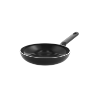 BK Poêle à Frire en Céramique - Ø24cm - Aluminium - Noir - Marque BK - Convient pour Gaz,Induction,Keramisch,Électrique,Halogeen,Four