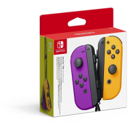 Nintendo Switch Joy-Con Controllerset - Neon Paars/Neon Oranje - 2 Stuks