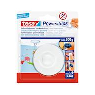 Powerstrips plafondhaak wit - Merk Tesa