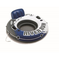 Intex River Run - Bouée gonflable - 135cm - Valve de sécurité - Gris foncé - Marque Intex - Age à partir de 16 ans - Couleur Gris foncé