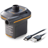 Intex Mini Quick-Fill pompe à air USB 66635 - compacte - avec embouts interchangeables - Marque Intex