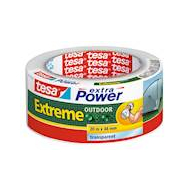 Outdoor duct tape 20 m x 48 mm, transparant - Merk Tesa