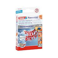 Powerstrips Deco kleefstrips transparant (16 stuks) - Merk Tesa