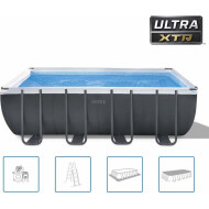 Intex Ultra XTR piscine 26356GN - 549x274x132cm - Hors-sol - Avec pompe et accessoires - Marque Intex