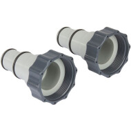 Intex Adapter A 25007 - Mannelijk - Voor Zwembadslangen Ø32/38mm - 2 stuks - Merk Intex