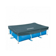 Intex Bâche piscine 28039 - 450x220cm - Rectangle - PVC - Marque Intex - Couleur Bleu