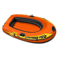 Intex Bateau gonflable Explorer Pro 100 58355NP - 160x94x29cm - max 80kg - avec corde de préhension - Marque Intex