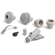 Intex Kit Hydro Aeration - raccord tuyau 32mm - pour entrée et sortie piscine - Marque Intex
