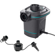 Intex Pompe électrique Quick Fill - 220-240V - 3 embouts - Noir - Marque Intex