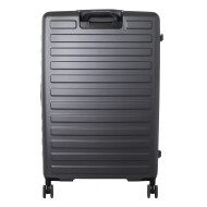 Luxe Trolley Valise Rigide - 74cm - Gris - Couleur Gris - Hauteur 74 cm