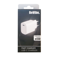 BeVibe Fast Charger Adapteur USB-C - 20W - Blanc