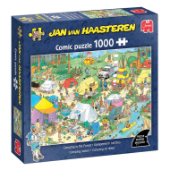 Puzzle Jan van Haasteren - Camper dans la forêt - 1000 pièces - Age à partir de 12 ans et plus