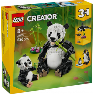 LEGO Creator 31165 Animaux sauvages : la famille de pandas - Marque Lego - Collection Creator - Age à partir de 8 ans