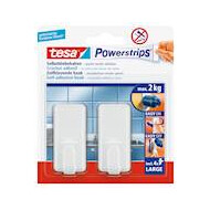 Powerstrips haak Large Classic wit (2 stuks) - Merk Tesa