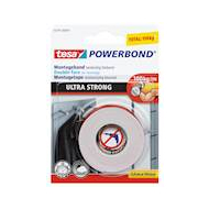 Powerbond montagetape 1,5 m x 19 mm - Merk Tesa
