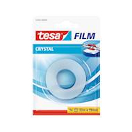 Transparante plakband 33 m x 19 mm - Merk Tesa