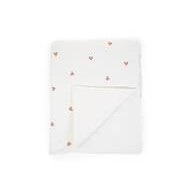 Couverture de Bébé 80x100 cm Jersey Hearts - Marque Childhome - Dimensions de la literie 80x100 cm