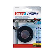Reparatietape 2,5 m x 19 mm zwart - Merk Tesa