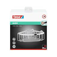 Panier d'angle, aluminium chromé, amovible, 92 mm x 192 mm x 200 mm - Marque Tesa