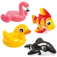 Intex Puff N Play Animal aquatique - 22x29cm - Gonflable - aléatoire - Marque Intex - Couleur Jaune - Age à partir de 3 ans