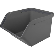 Sunware Sorteer-Units Sigma Home - Stapelbaar - 45L - Antraciet - Kleur Antraciet