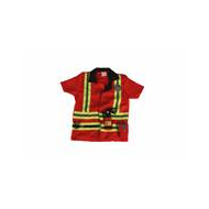 Verkleedpak Brandweer met Accessoires - Walkietalkie - Badge - Brandblusser - Fluitje - Leeftijd vanaf 3 jaar