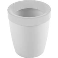 Sunware Tafel Prullenbak Tiglio - Open - 14x14x15,3cm - 1,5L - Wit - Kleur Wit - Inhoud 1,5 l