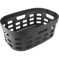 Sunware Wasmand Sigma Home - 39,20x23,90x59,80cm - 45L - Antraciet - Topper - Kleur Zwart - Materiaal Kunststof - Inhoud 45 l